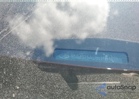 2020 Hyundai Santa Fe Se from USA, damaged, VIN 5NMS23AD8LH144891